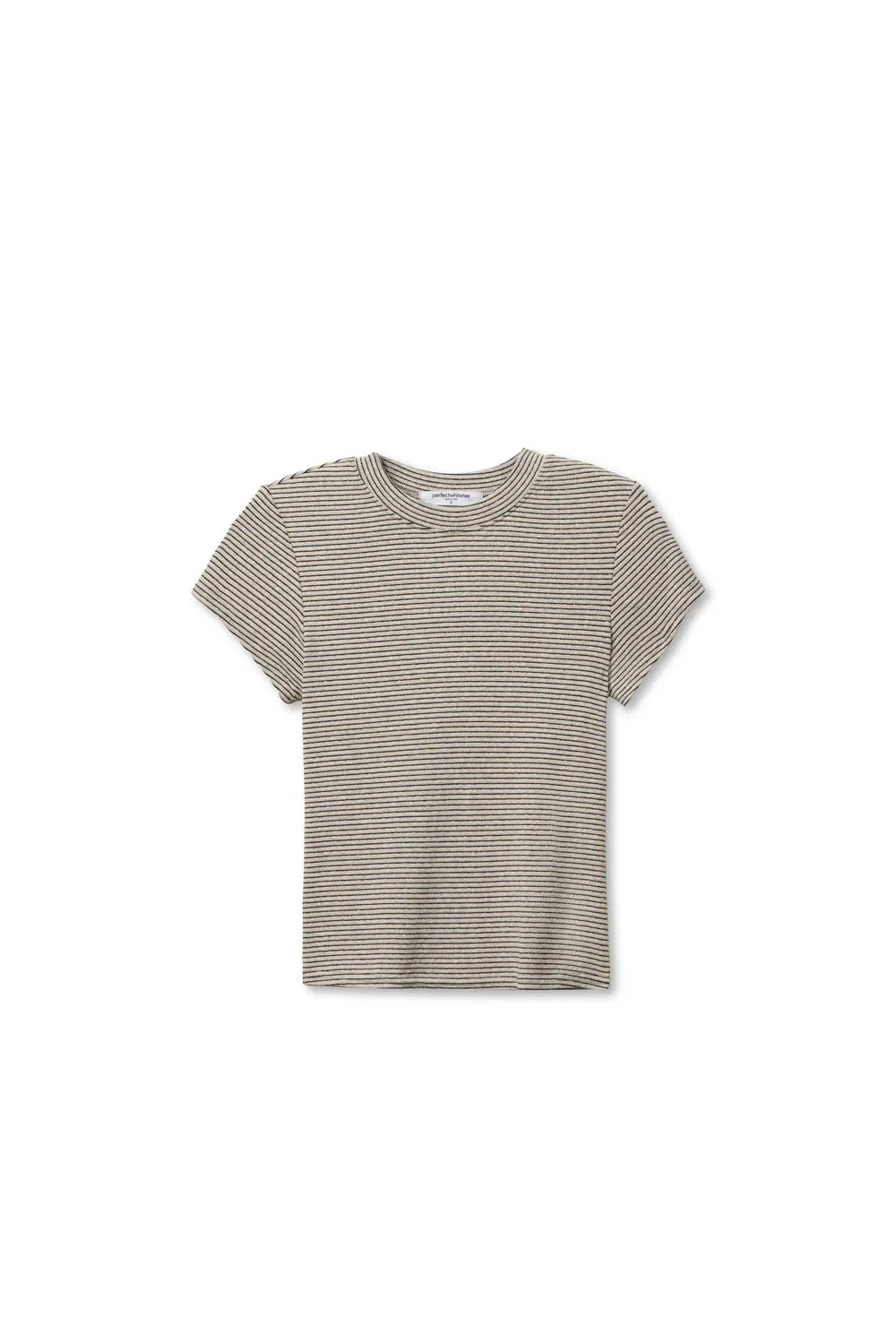 heather black stripe